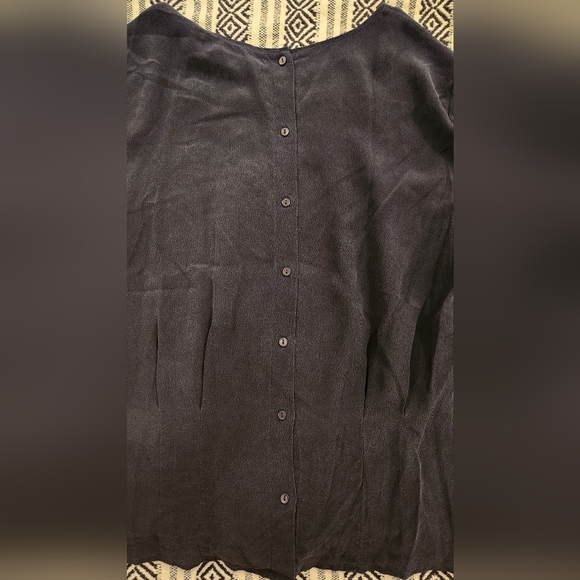 Superb navy silk blouse from Des Petits Hauts - Picture 8 of 10